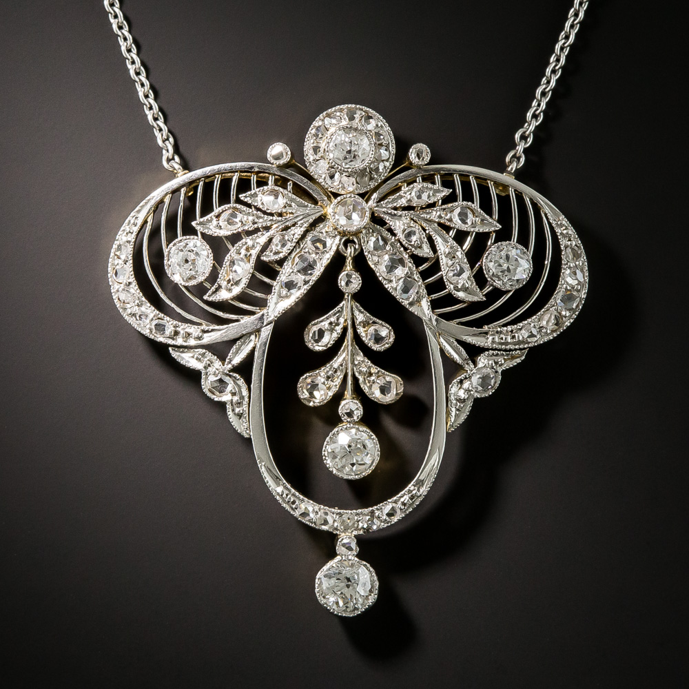 Edwardian Diamond Necklace