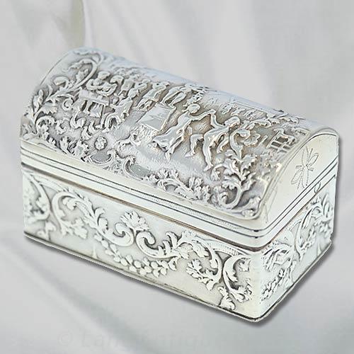 English Silver Box