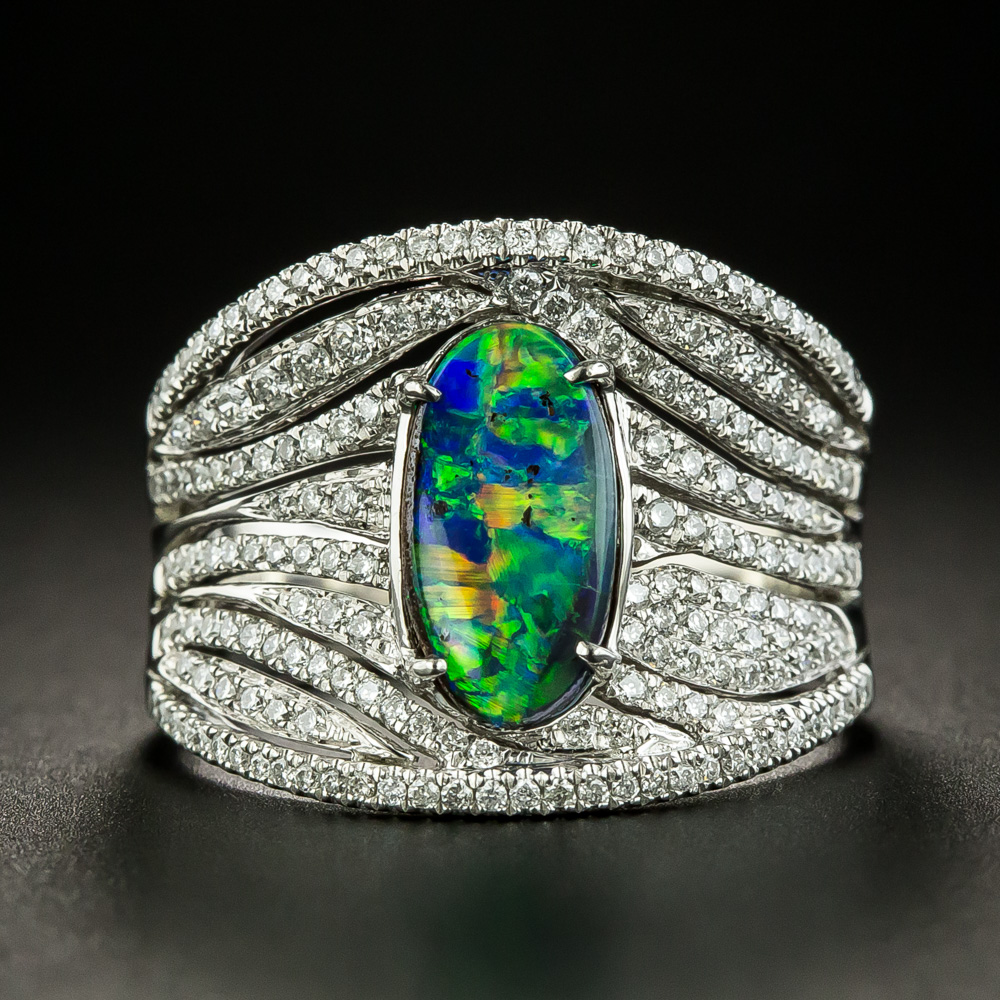 Black 2024 opal band