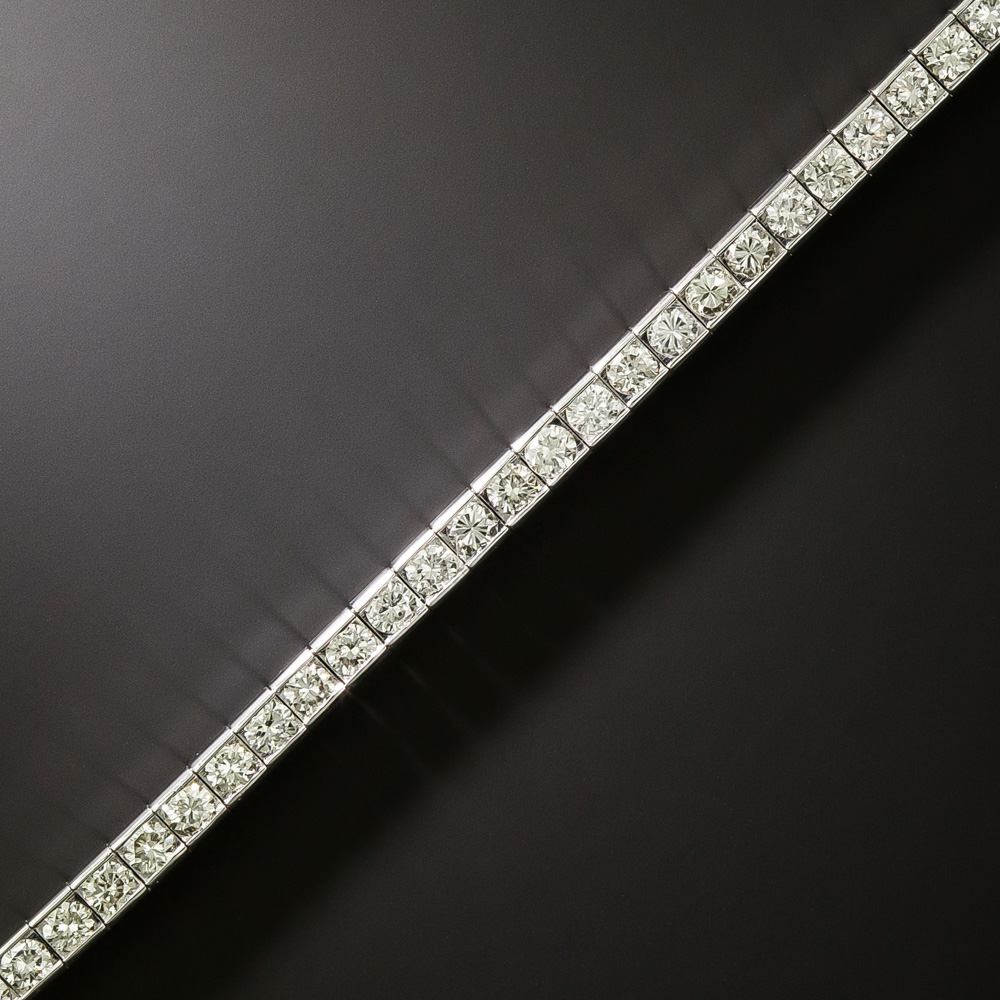 Diamond Line Estate Diamond Line Bracelet