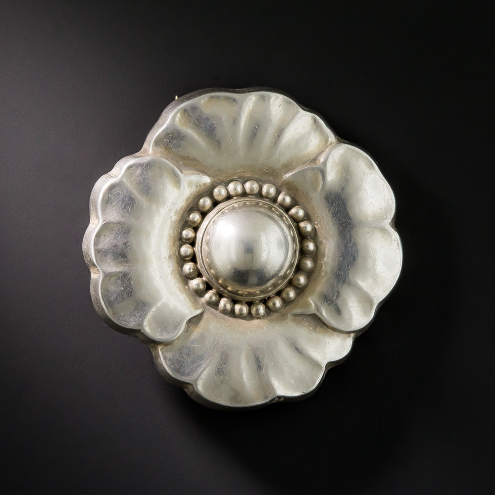 Georg Jensen Dogwood Flower Brooch #189