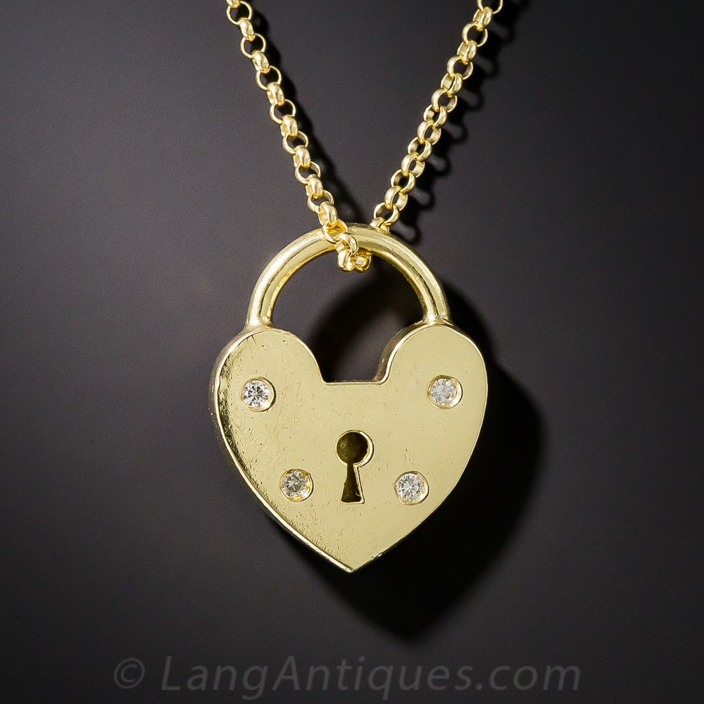 Heart Lock Pendant