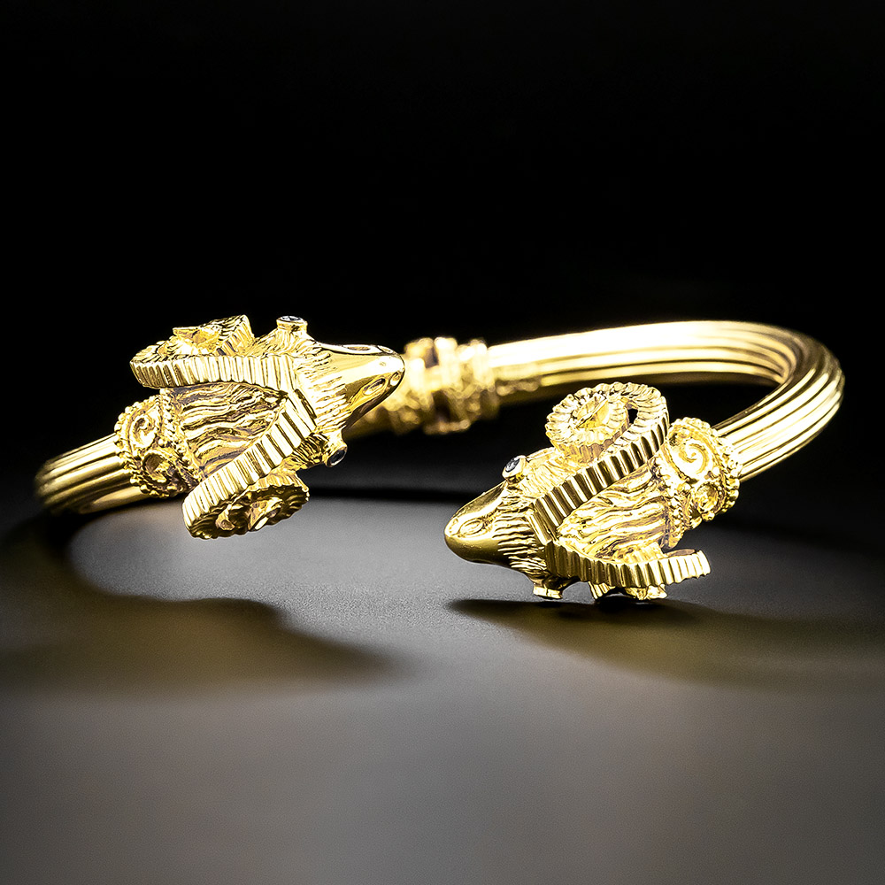 Lalaounis Ram's Head Bracelet Lalaounis Ram's Head Bracelet