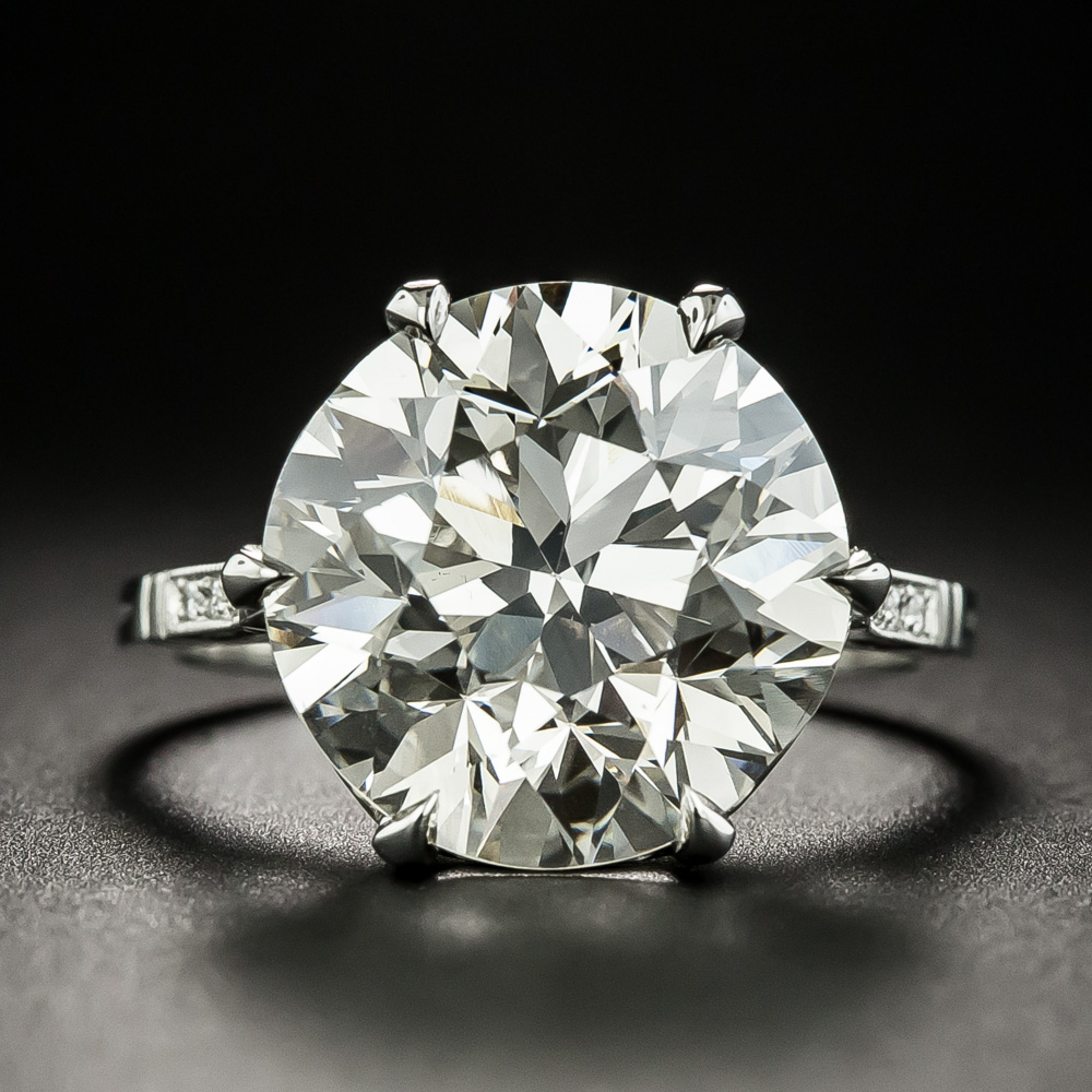 CLASSICAL Diamonds 20〜23 Lang Collection 8.23 Carat Diamond Engagement Ring - GIA K VS1