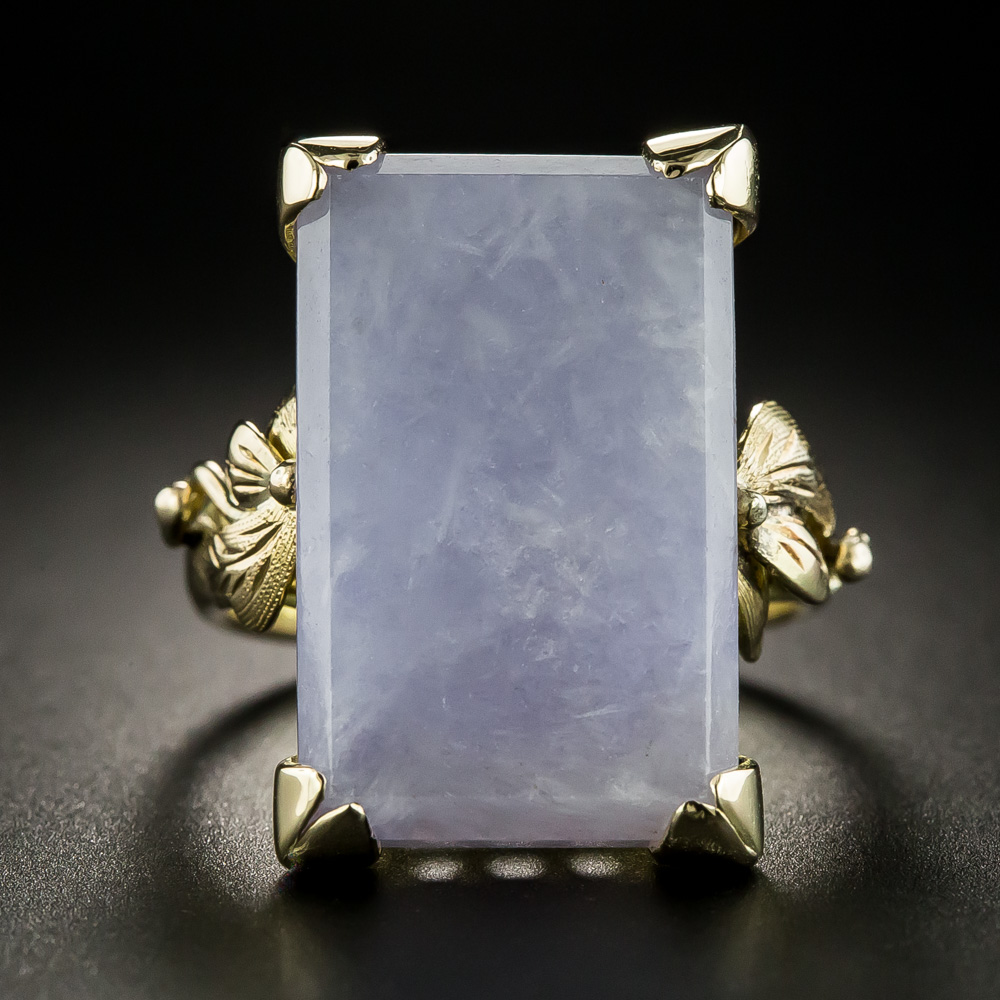 Lavender on sale jadeite ring