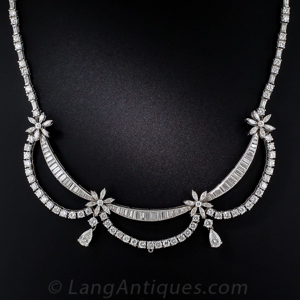 Platinum and Diamond Necklace