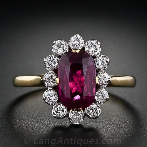 Rubellite Tourmaline Ring