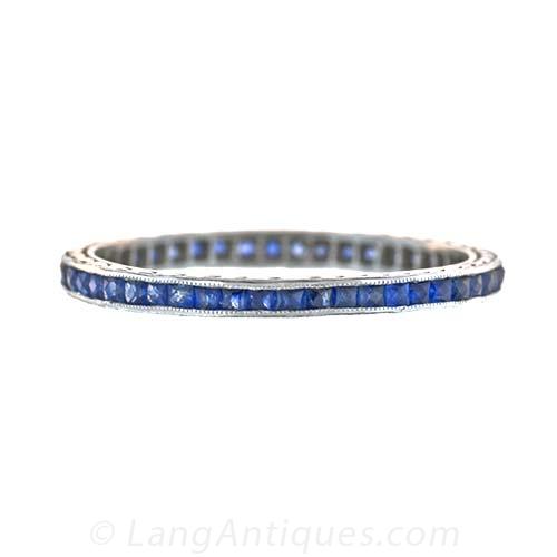 Sapphire Eternity Band   Sapphire Eternity Band 1 110 1 108 