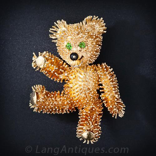 Teddy Bear Brooch