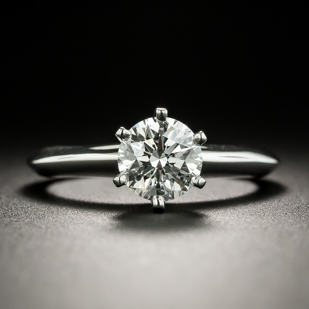 Shir: two carat round brilliant diamond ring