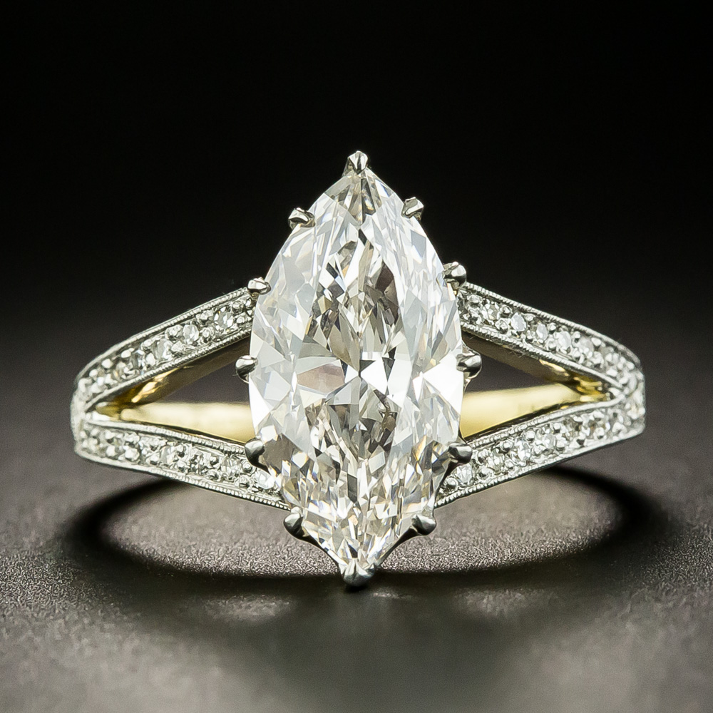 Tiffany & Co, a platinum ring with a brilliant-cut diamond 0.20 ct. With  certificate. - Bukowskis