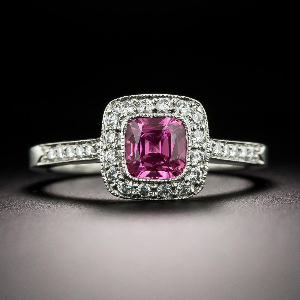 Veroorloven tint Memo Tiffany & Co. Legacy Pink Sapphire and Diamond Ring