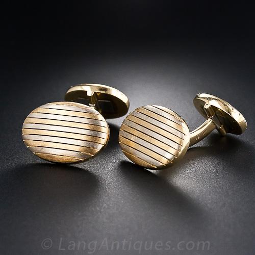 TwoTone Italian Cufflinks