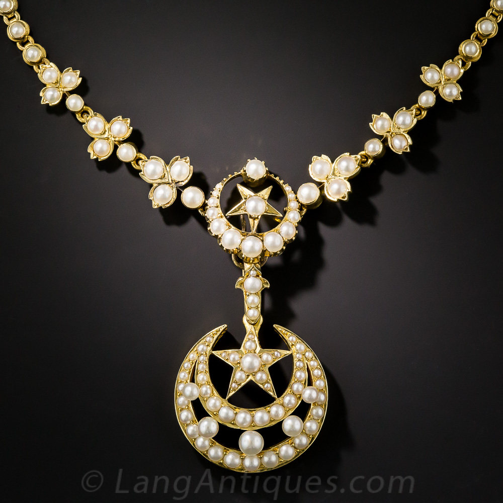 Precious Pearls Nine Star Necklace – narijewelry