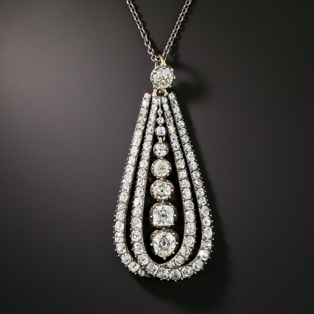 Victorian Diamond Lavaliere