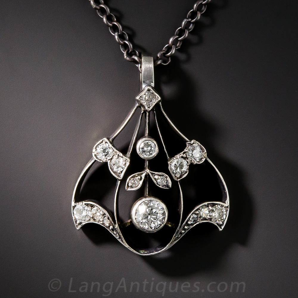 Victorian Diamond Pendant