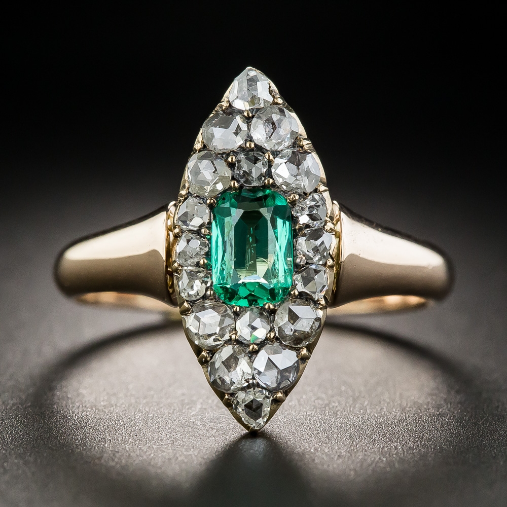 rose cut emerald diamond