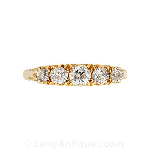 Victorian Ladies Diamond Ring