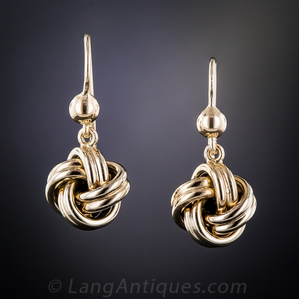 Victorian Love Knot Earrings