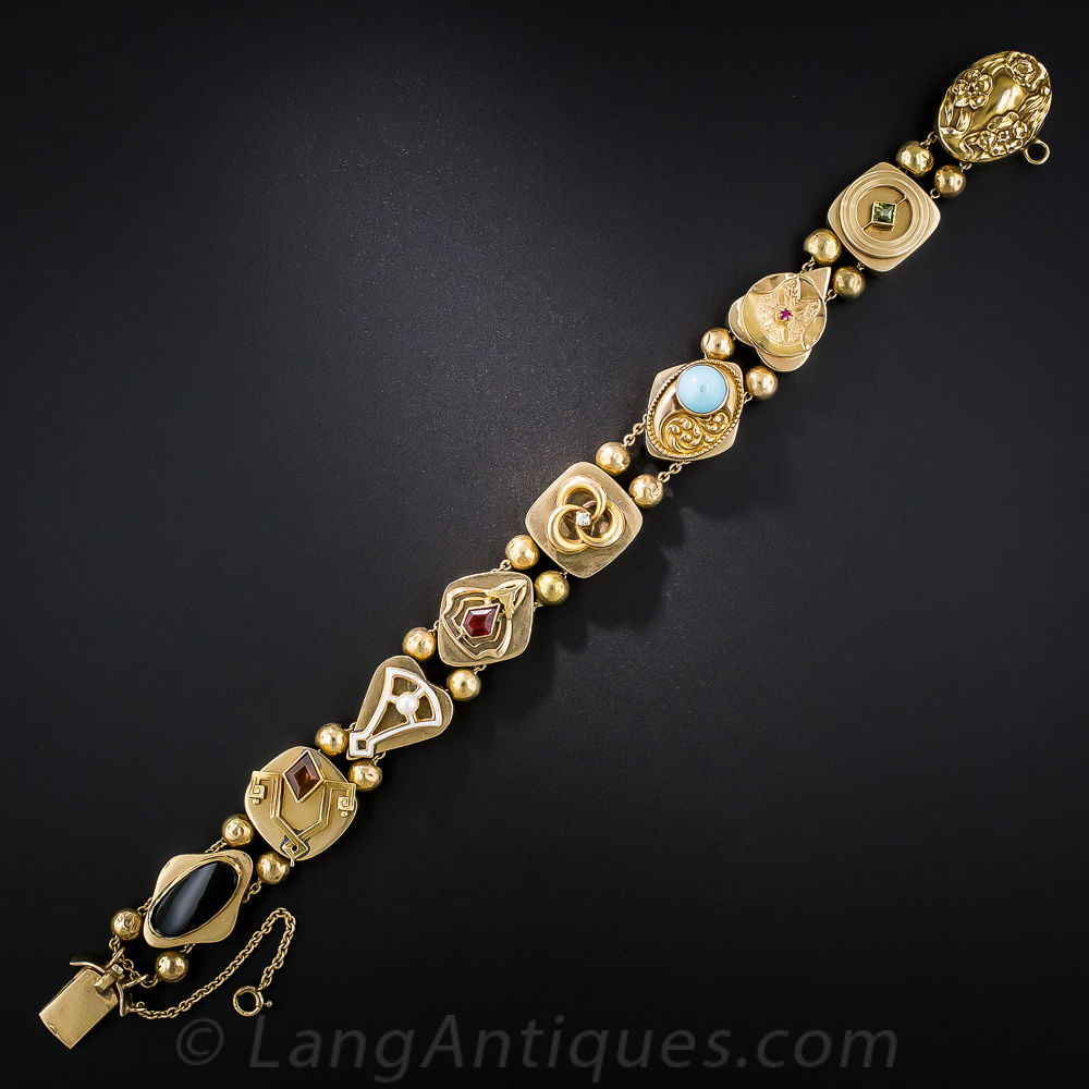 Victorian Retrospective Slide Bracelet