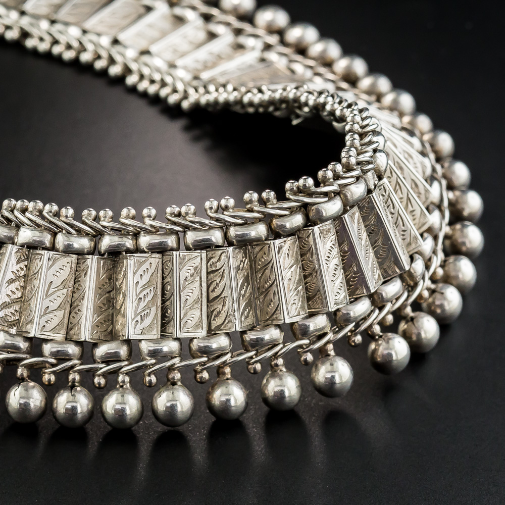 Victorian Silver Collar