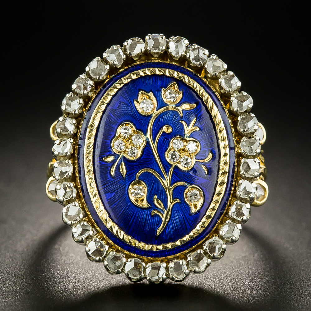 Santuzza Garnet Enamel Flower Ring 925 Sterling Silver Jewelry for Women(6)  : Buy Online at Best Price in KSA - Souq is now Amazon.sa: Fashion