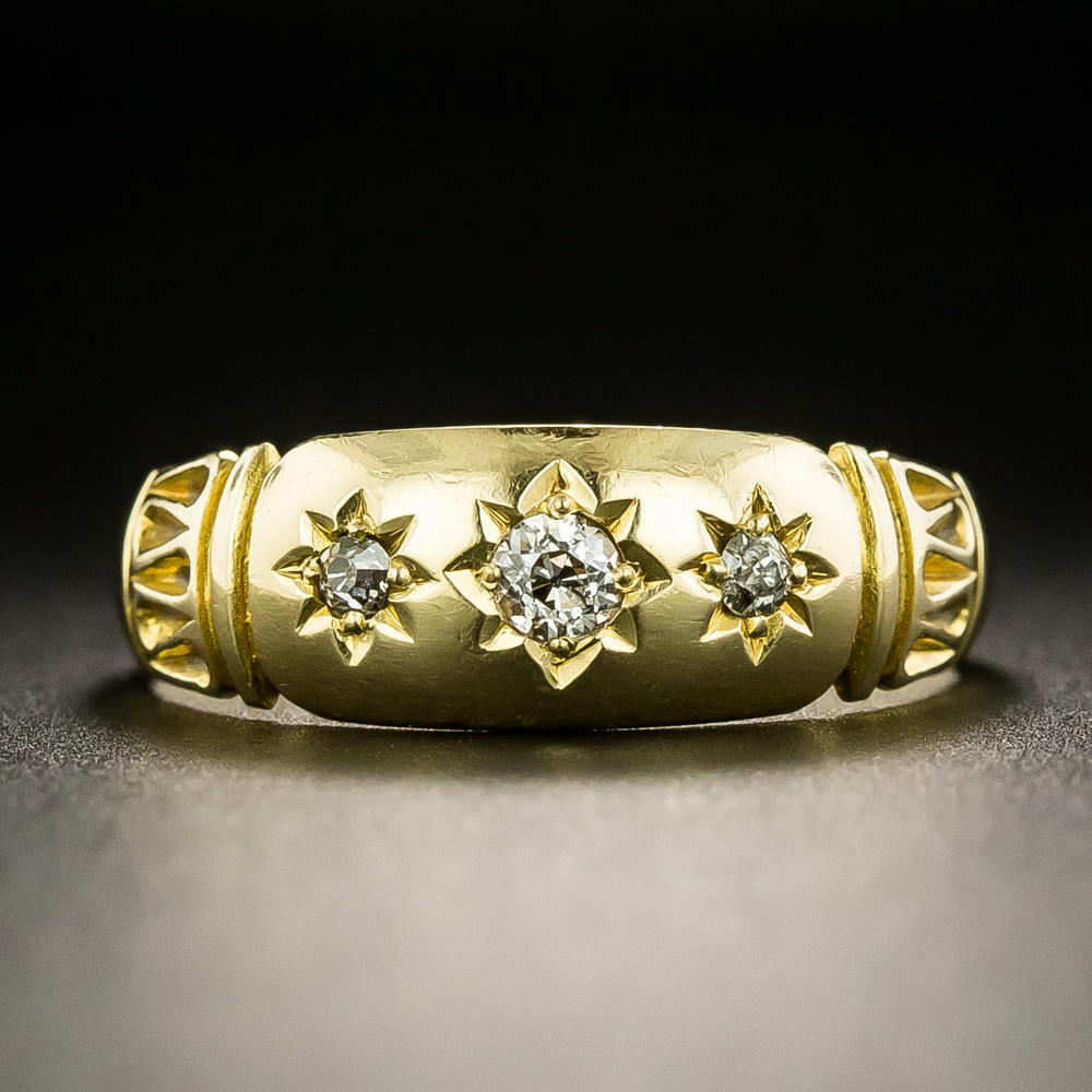 Antique gypsy clearance ring