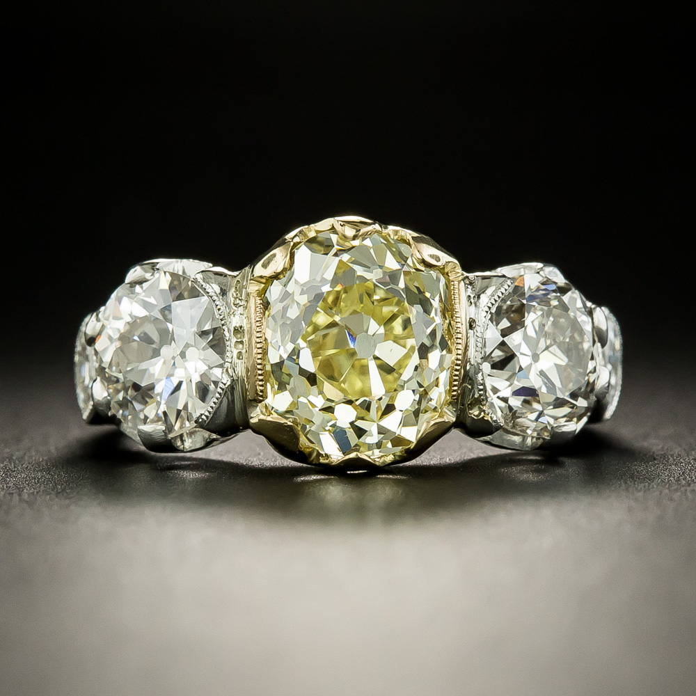 Vintage 3 discount carat diamond ring