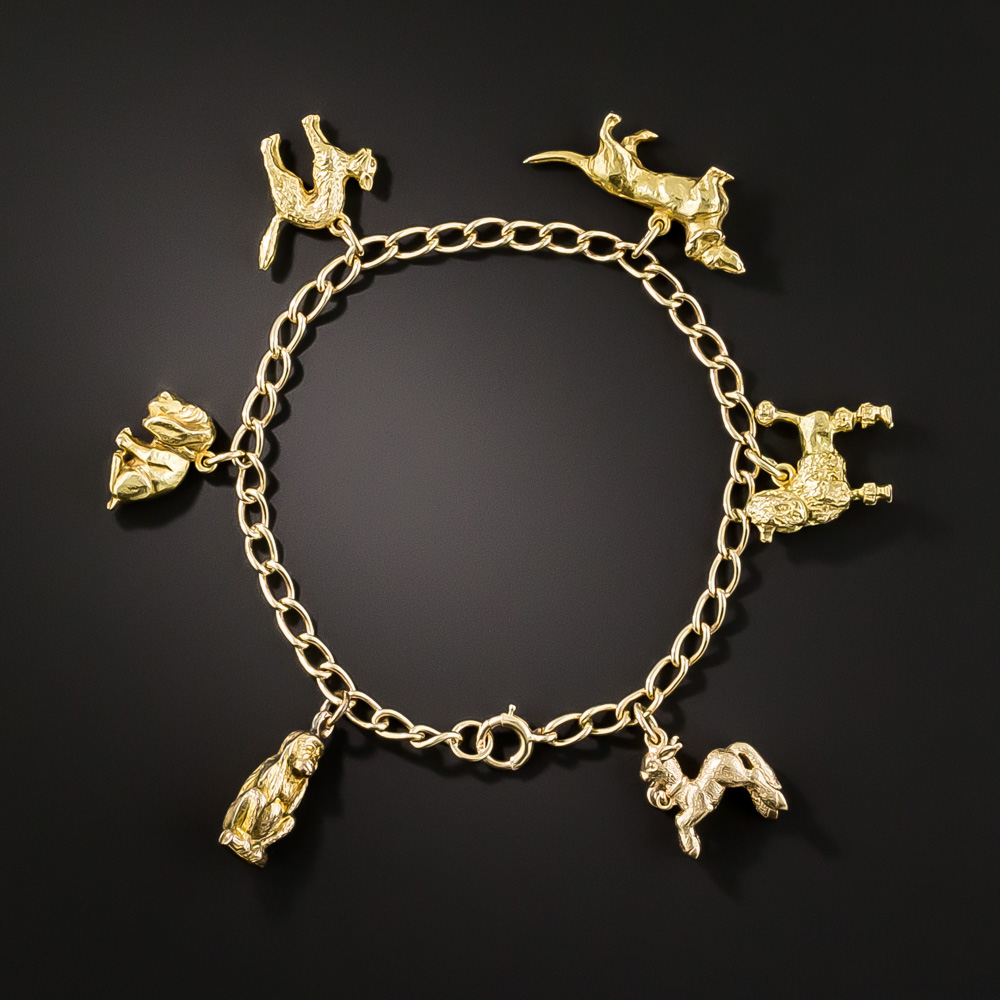 Aggregate more than 89 animal charm bracelet super hot - 3tdesign.edu.vn