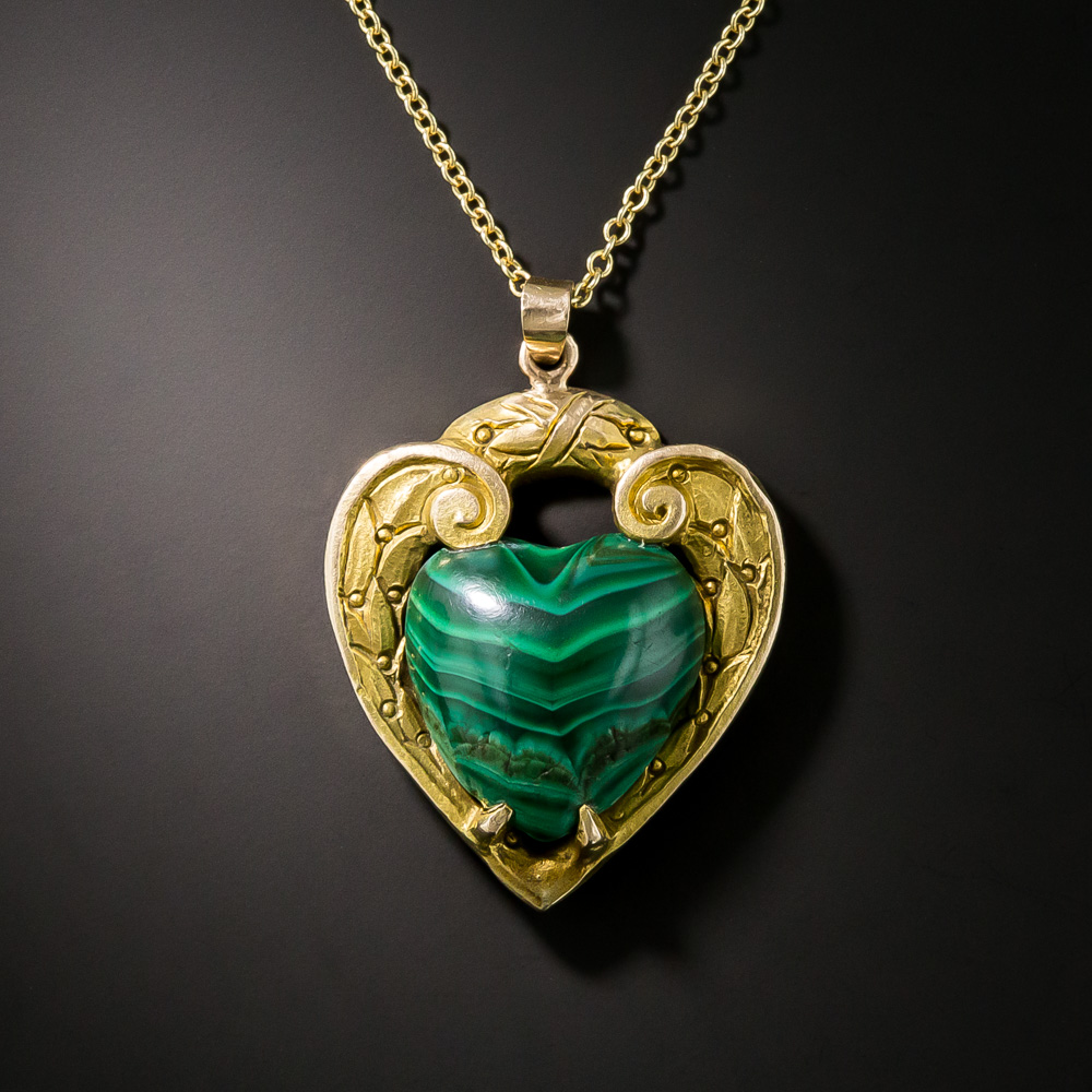 Jaipur Stone Heart Pendant (8 Stone Colours) — atelier18