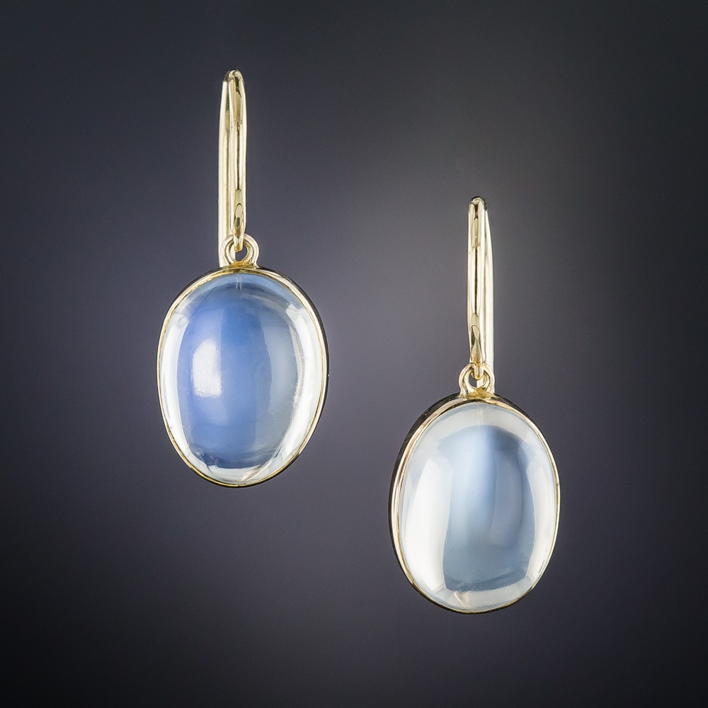 Share 161+ moon stone earrings best