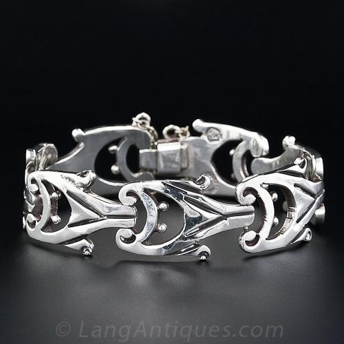Silver mexican bracelets best sale